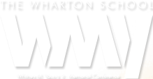 Logo Wharton school WMY Memorial conference